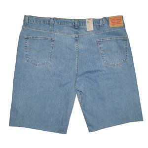 Levi's 511™ SLIM CUT-OFF MEN'S SHORTS Size 50 Blue StoneWashed Denim Jean NWT